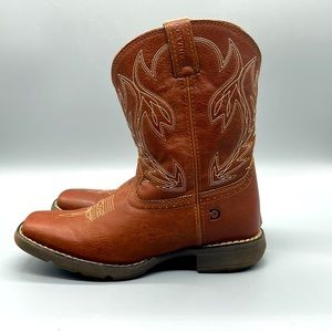 Durango child’s size 3M brown square toe cowboy boots